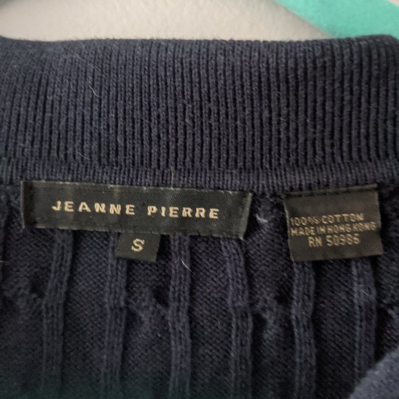 Cotton Cable-Knit Polo Shirt - Picture 3 of 4